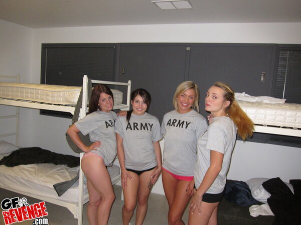 Sleepover super fuck with the best looking lesbian gals