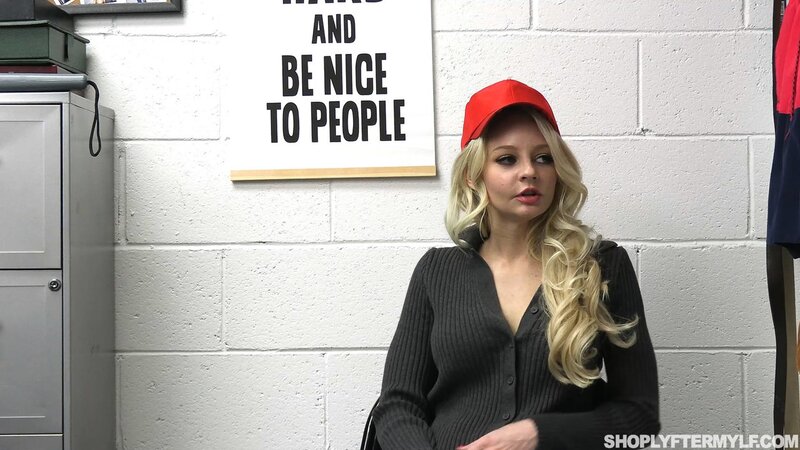 Jenna Fireworks gets stripped and fucked by Wrex Oliver for shoplifting