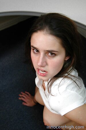 Young woman has coition with older man till he cums on her face with no consent