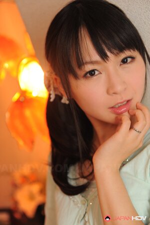 Asian girl has a hairy pussy but only husband can see it so she poses dressed up