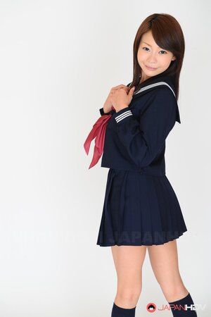 Jun Kusanagi and her stepdaughter Yuri Aine posing naked