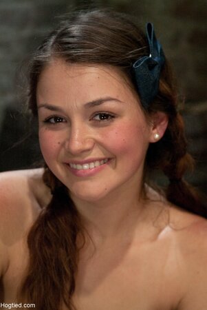 Allie Haze gets tied up and her twat destroyed by a dom