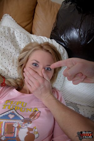 She could not handle two cocks filled with cum and fucking fury