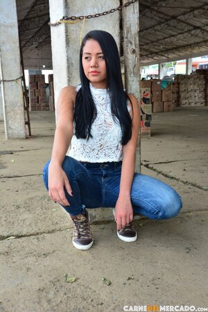 MILF Fernanda Martinez swaps cucumber for Cristian’s big cock