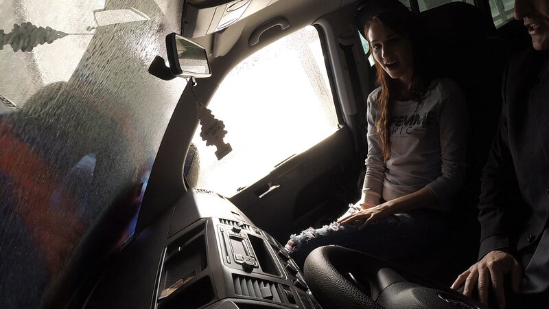 Euro girl and her old friend there fuck like synchronized swimmers