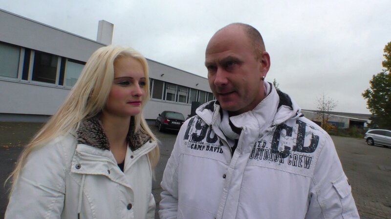 Older man picks up a winning blonde German girl and enjoys raw amateur sex with her
