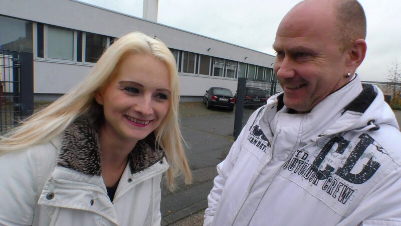 Older man picks up a winning blonde German girl and enjoys raw amateur sex with her