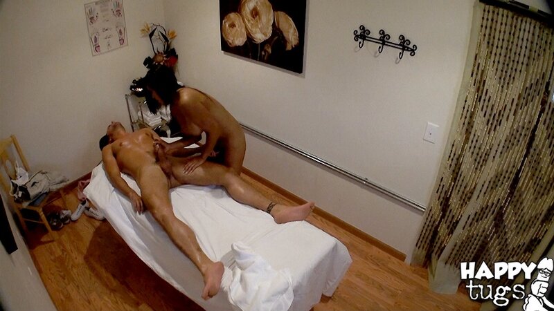Busty Asian Allanah knows exactly how to give amazing handjobs during a sensual massage