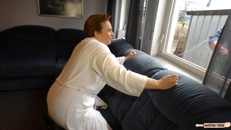 German lady with fat natural tits gets fucked silly