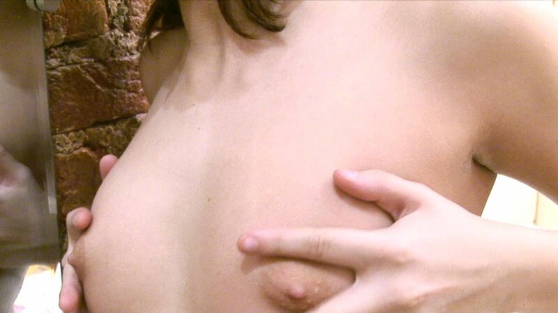 Nastya D plays with her great boobs and toys her wet pussy