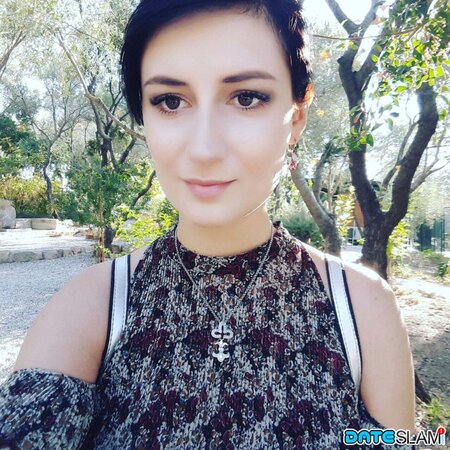 Olya the amateur tease showing off during vacation
