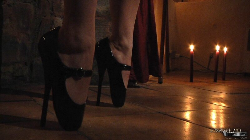 Blonde and brunette please every fetish order of their imperious master