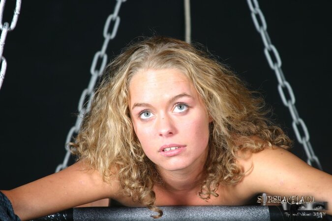 Master dominates over helpless and tied up chick using water and not only