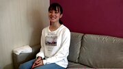 Petite Asian babe has her pussy stuffed tonight in bed