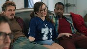 Threesome with a curvy teen who loves black and white
