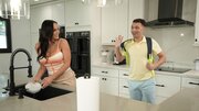 Coming home from college and being reewarded by e MILF