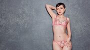 Pale chick with short hair schlonged by a big black cock