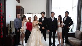 Sublime Chinese cutie gets to cuck her stupid groom