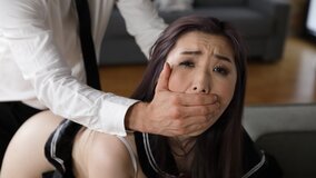 Japanese porn star Mizuki Ogatasucks cock and gets dominated