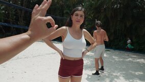 Sami Parker is getting crazy in a POV movie with loving